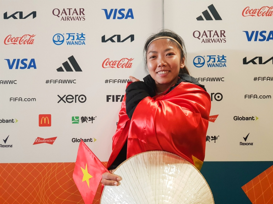 Huynh Nhu plays confidently at World Cup when thinking about her homeland